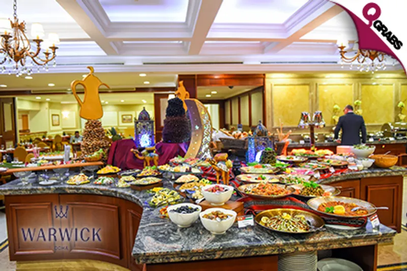From QR30 Indulge in a Delicious Suhoor Buffet at the L’ auberge Restaurant in Warwick Doha Hotel! (Up to QR120 Value)